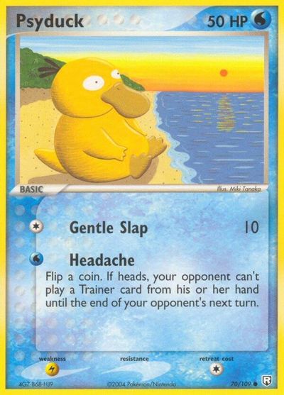 Psyduck card art