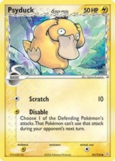 Psyduck (Delta Species) card art