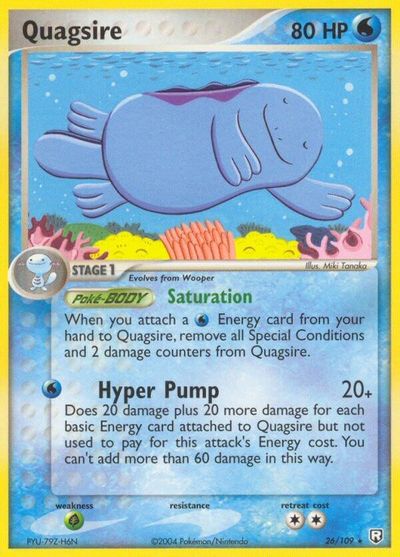 Quagsire card art