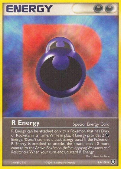 R Energy card art