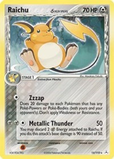 Raichu (Delta Species) card art