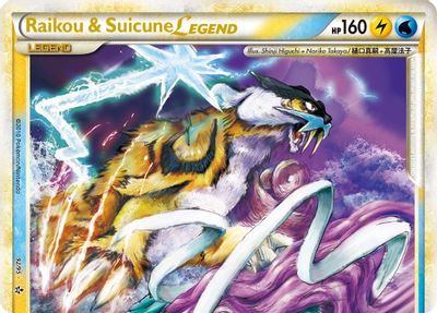 Raikou & Suicune Legend (Top) card art