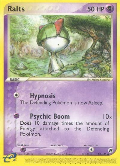 Ralts card art