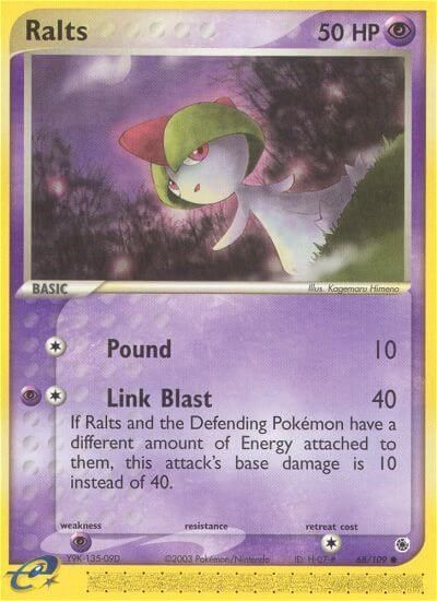 Ralts - 68/109 card art