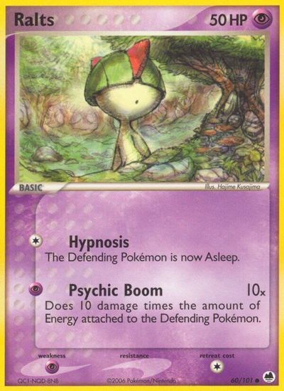 Ralts card art