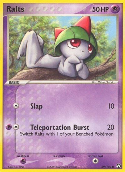 Ralts card art