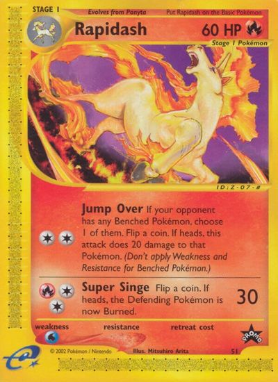 Rapidash (51) card art