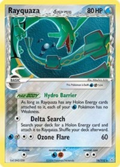 Rayquaza - 016/110 (Delta Species) card art
