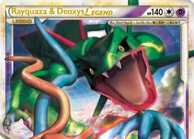 Rayquaza & Deoxys Legend (Top) card art