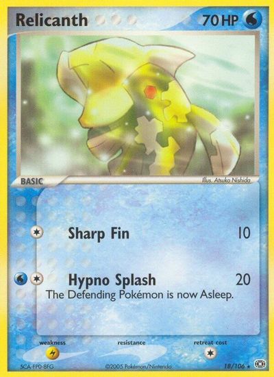 Relicanth card art