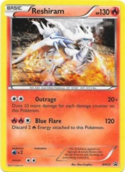 Reshiram - BW23 card art