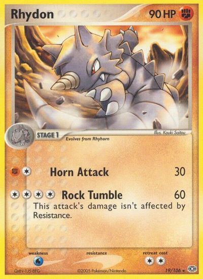 Rhydon card art