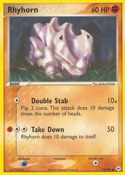 Rhyhorn card art