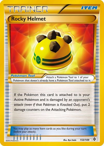Rocky Helmet (Secret) card art