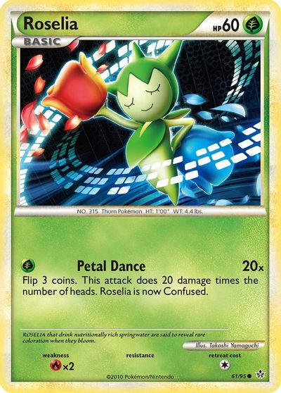 Roselia card art