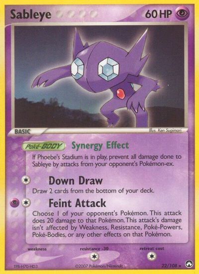 Sableye card art