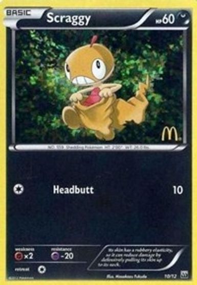 Scraggy - 10/12 card art