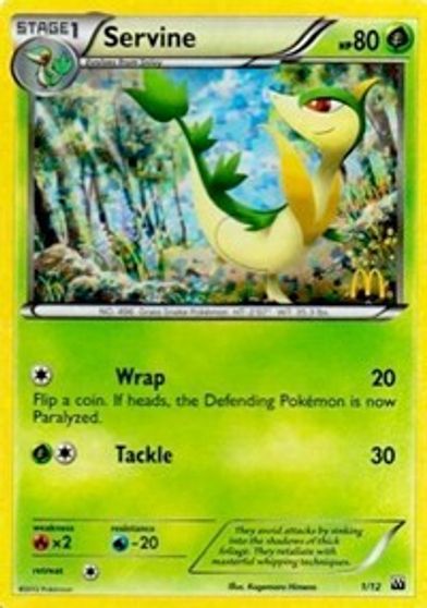 Servine - 1/12 card art