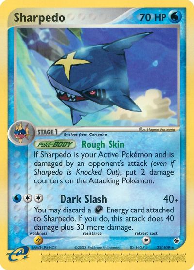 Sharpedo card art