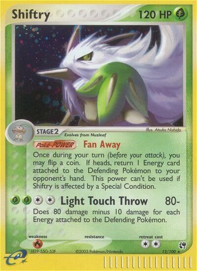 Shiftry - 12/100 card art