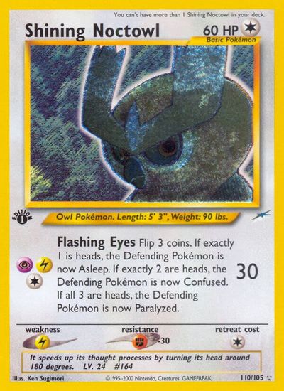 Shining Noctowl card art