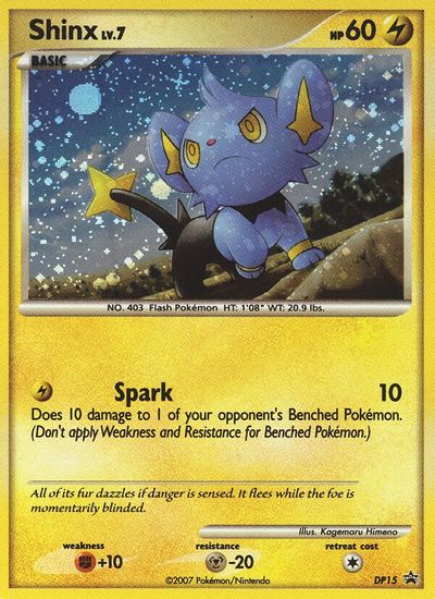 Shinx - DP15 card art