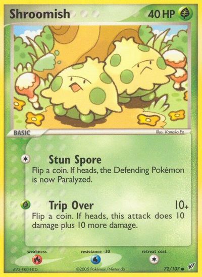 Shroomish card art