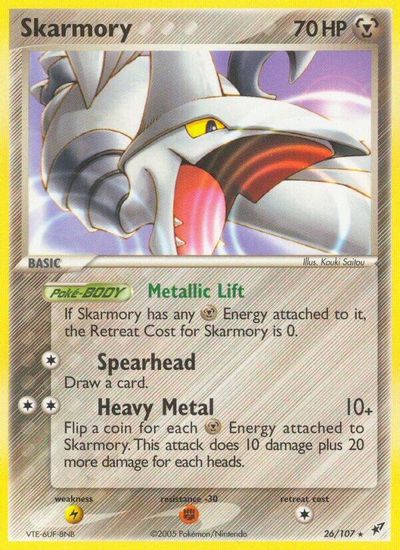 Skarmory card art