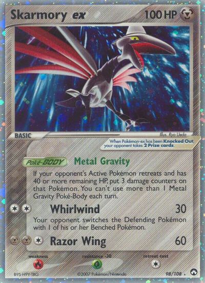 Skarmory ex card art