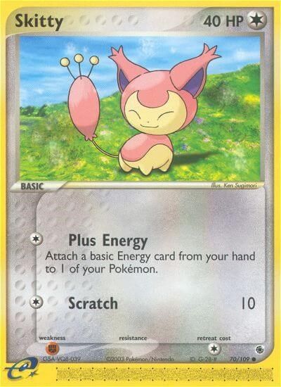 Skitty - 70/109 card art
