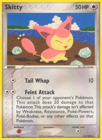 Skitty card art