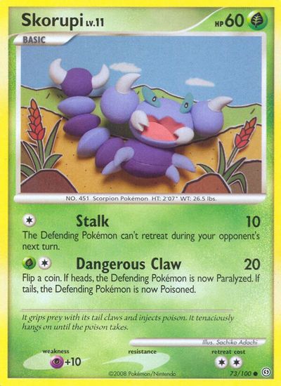 Skorupi card art