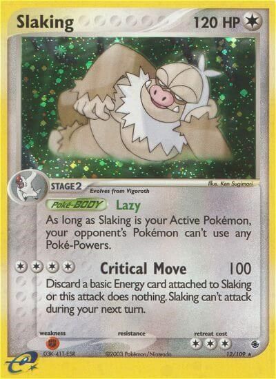 Slaking card art