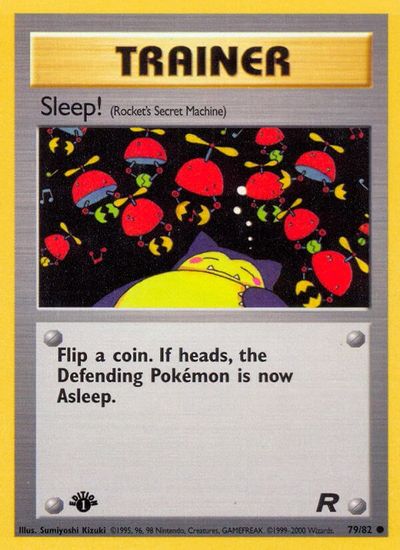 Sleep! (Rocket's Secret Machine) card art