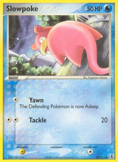 Slowpoke card art