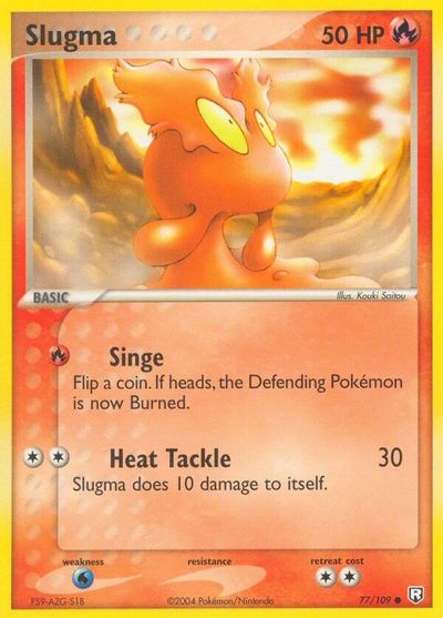 Slugma card art