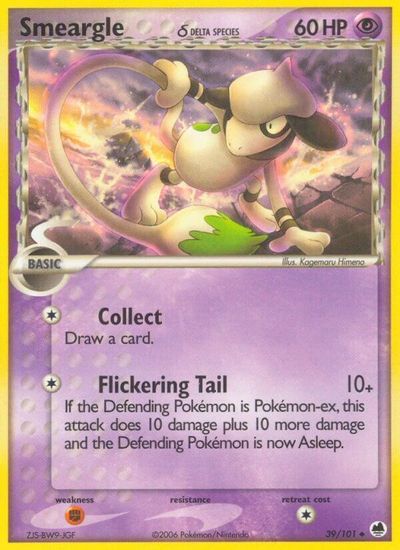 Smeargle (Delta Species) card art