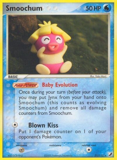 Smoochum card art