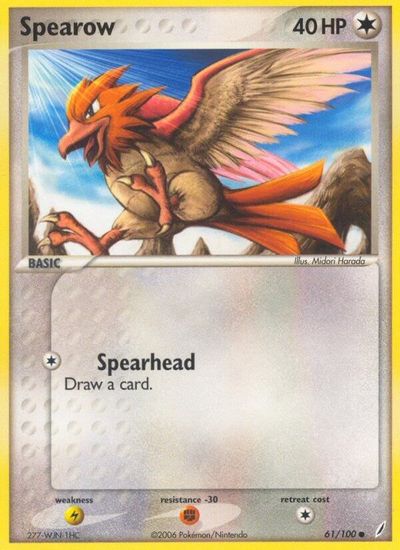 Spearow card art