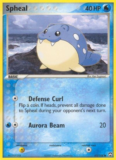 Spheal card art