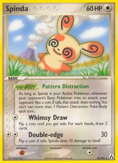 Spinda card art