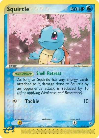Squirtle card art