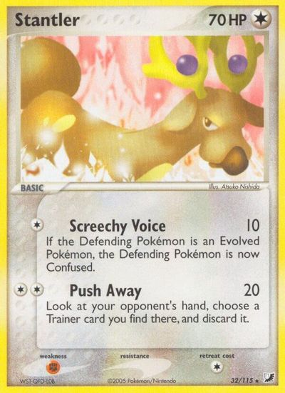 Stantler card art