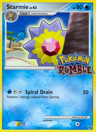 Starmie card art