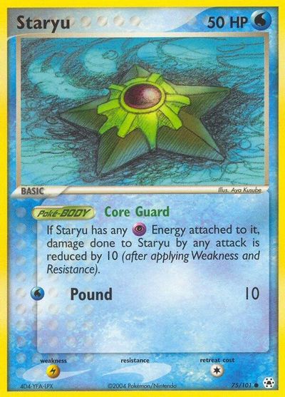 Staryu card art