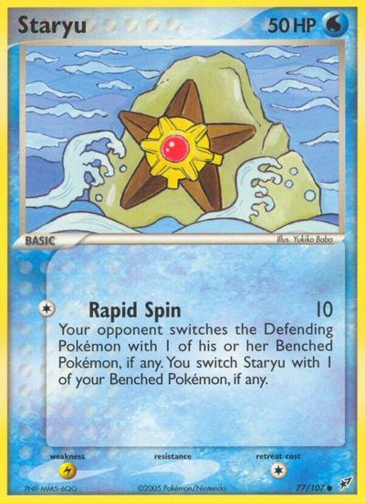 Staryu card art