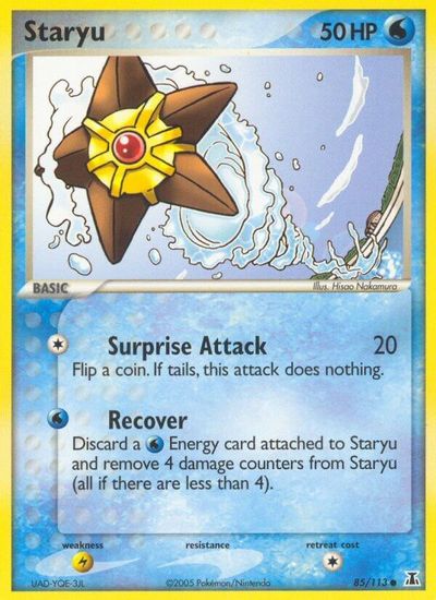 Staryu - 085/113 card art
