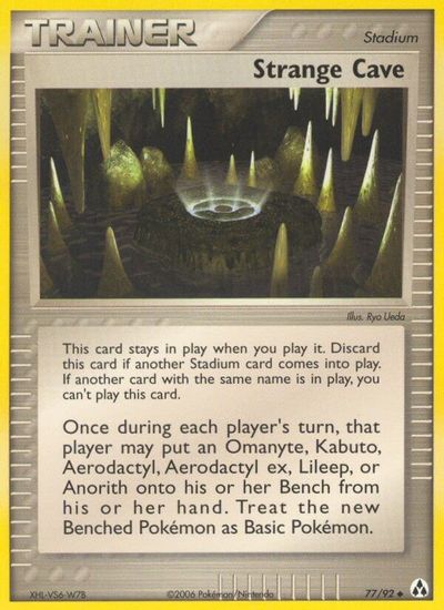 Strange Cave card art