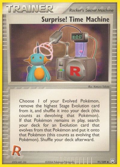 Surprise! Time Machine card art