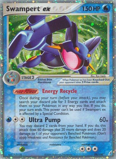 Swampert ex card art